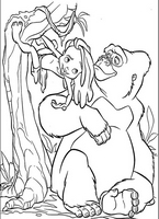 kolorowanka Tarzan do wydruku malowanka Disney numer 42
